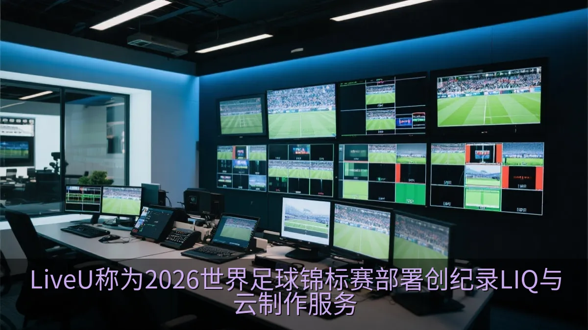 云端远程制作中心监看多路体育赛事直播信号