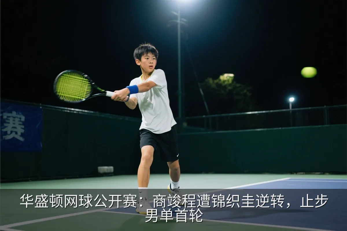 华盛顿网球公开赛：商竣程遭锦织圭逆转，止步男单首轮