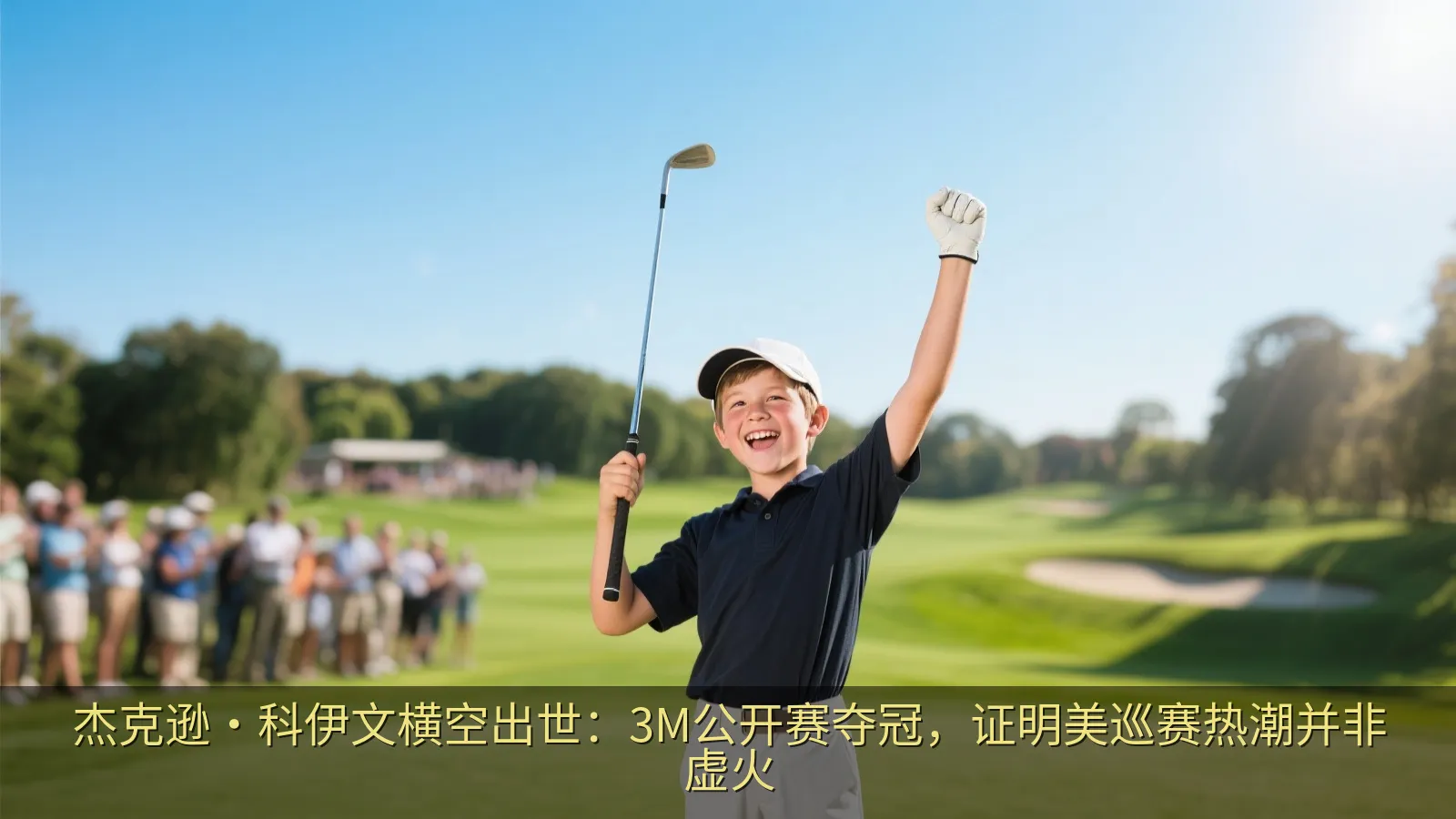 杰克逊·科伊文横空出世：3M公开赛夺冠，证明美巡赛热潮并非虚火
