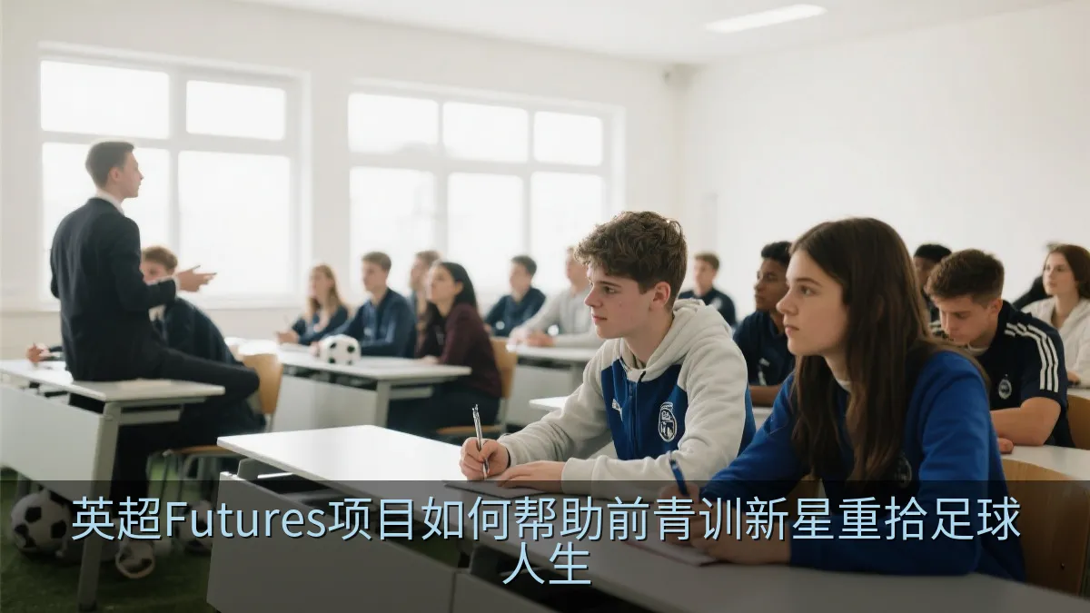 足球行业职业发展讲座上的年轻学员