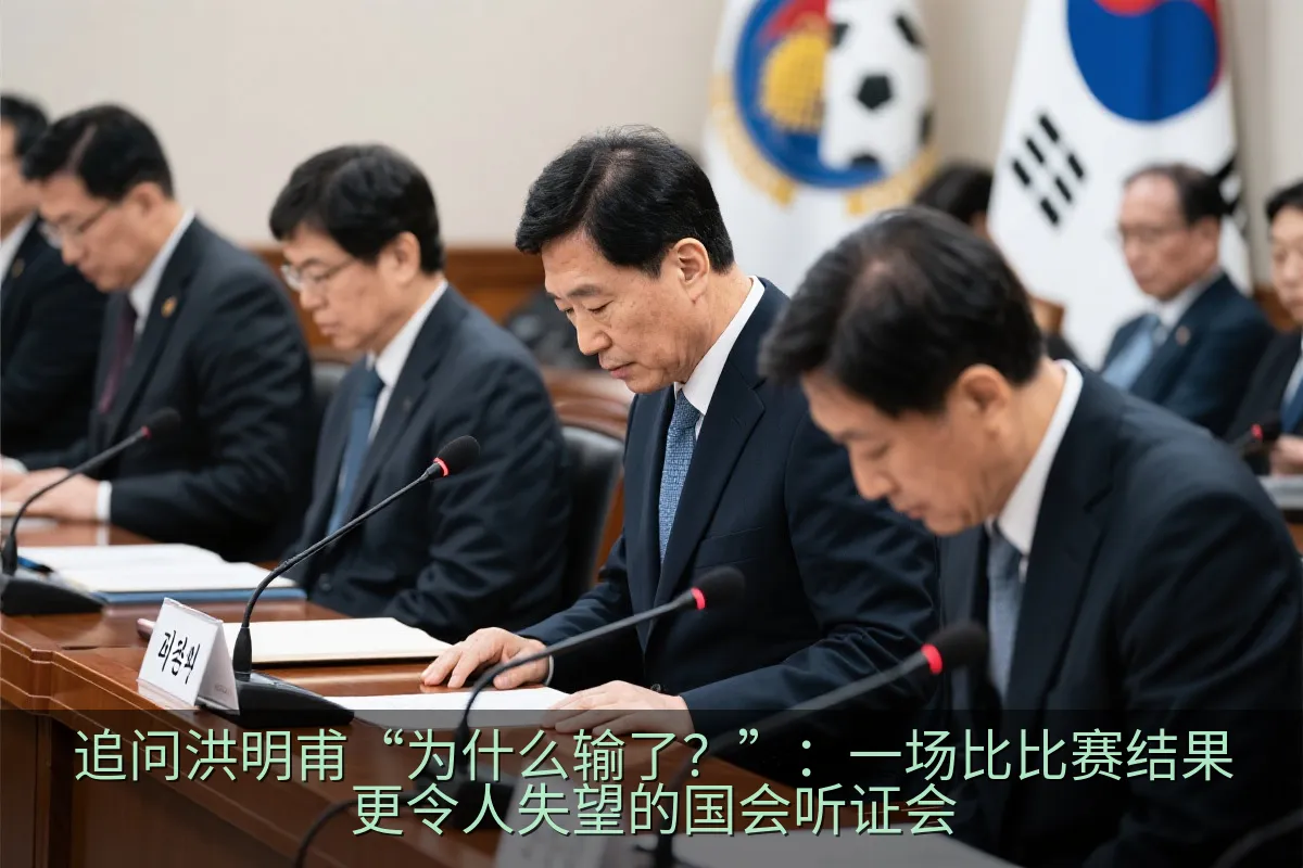 追问洪明甫“为什么输了？”：一场比比赛结果更令人失望的国会听证会
